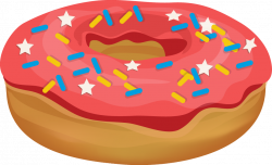 doughnut11 · Donut Clip Art ... | Clip art-food-drink | Pinterest ...
