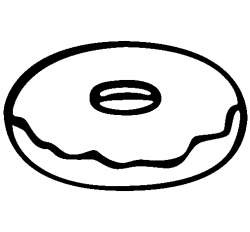 blank doughnut to color {after reading Doughnut story by ...