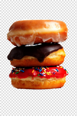 Food , three assorted doughnuts transparent background PNG ...