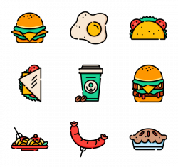 Donut Icons - 408 free vector icons