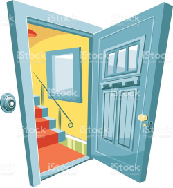 Door, Illustration, Window, Drawing, Cartoon, House, Product ...