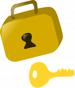 OnlineLabels Clip Art - Lock And Key