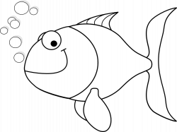 machovka happy fish black white line art hunky dory SVG ...