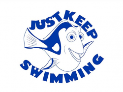 Amazon.com: Dory - Just Keep Swimming - Nemo - Finding Nemo ...