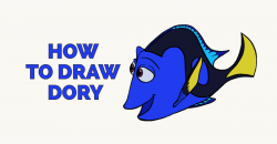 How to Draw Dory in a Few Easy Steps | Easy Drawing Guides