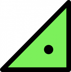 Triangle With Dot Clip Art at Clker.com - vector clip art online ...