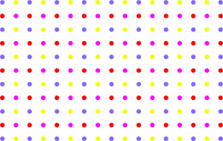 Clipart - Seamless Colorful Sparse Polka Dot Pattern