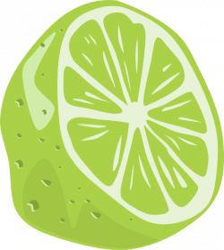 Half Lime Clip Art at Clker.com - vector clip art online, royalty ...