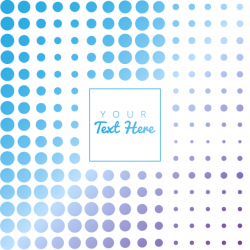 Abstract Blue Background With Dots, Halftone, Pattern, Texture PNG ...