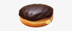 Dunkin Donuts Clipart Cream Filled Donut - Boston Cream ...
