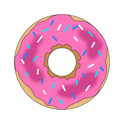 Clipart - Pink Donut