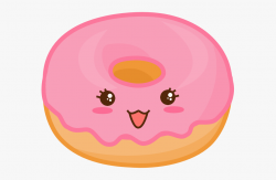 Donuts Clipart Happy Birthday - Donut Kawaii Png #69163 ...