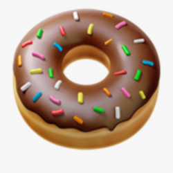 Doughnut Clipart Emoji - Donut Emoji Transparent #245172 ...
