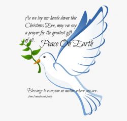 Dove Clipart Christmas Peace - Batak Christian Protestant ...
