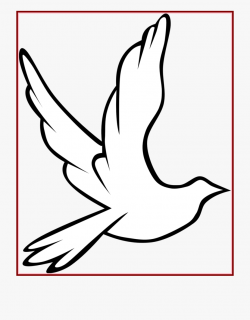 Download Holy Spirit Dove Outline Clipart Pigeons And ...