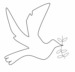 Peace Dove Clipart - Clipart Kid | Stuff to Buy | Art, Clip ...