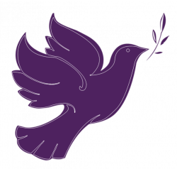 Purple Dove Clipart