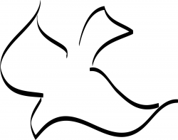 Free Outline Of A Dove, Download Free Clip Art, Free Clip ...