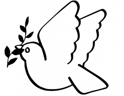 Peace Dove Template Printable Images Pictures - Becuo - Clip ...
