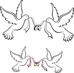 Two doves clipart kid 2 - ClipartBarn
