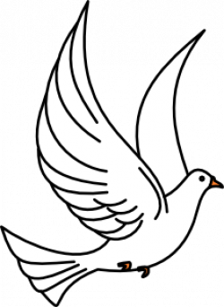 Flying Dove Clip Art at Clker.com - vector clip art online ...