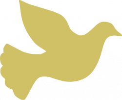 clipartist.net » Clip Art » Water Dove Peace Medium Golden ...