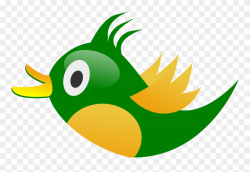 Clip Art Peace Peace Dove Twitter Bird - Yellow And Green ...