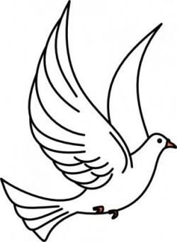 Flying dove template. | Peace | Dove tattoos, Art, Free stencils