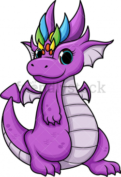 Purple Female Dragon | All About Dragons✖♥❤✖ in 2019 ...