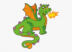 Fire Breathing Dragon Clipart 2 By Rickey - Dragon Clipart ...