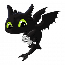 HTTYD- Chibi Toothless by YuzukiMadoko on DeviantArt | Pics for Lexi ...