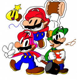Mario And Luigi Paper Jam by ChrisTheTanookiGod | Mario And Luigi ...