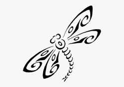 Drawn Dragonfly Transparent - Dragonfly Tattoo Png #701498 ...