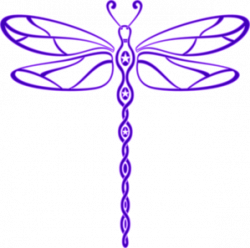 Purple Dragonfly Clip Art at Clker.com - vector clip art ...