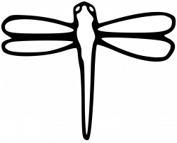 Dragonfly - Traceable Heraldic Art