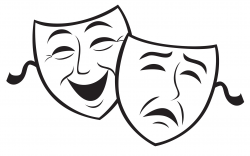 Free Drama Clipart Black And White, Download Free Clip Art ...