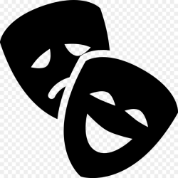 Download Free png Musical theatre Drama Mask Clip art mask ...