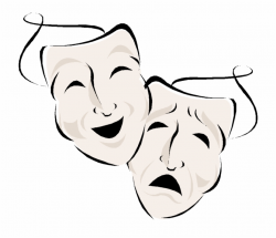 Svg Black And White How To Draw Drama Masks Reel Real ...