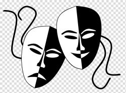 Black and white happy and sad masks , Theatre Drama Mask ...