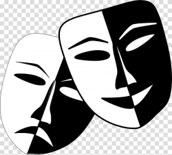 Theatre Drama Mask Play , Theatre Masks transparent ...
