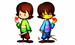 Let's Draw Frisk + Chara (Speed Drawing Video) by Smudgeandfrank on ...