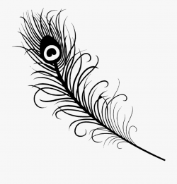 Large Size Of Coloring Page - Easy Peacock Feather Drawing ...