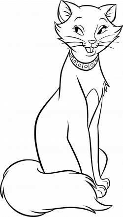Marie Aristocats Drawing at GetDrawings.com | Free for personal use ...