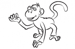 Free Monkey Drawing, Download Free Clip Art, Free Clip Art ...