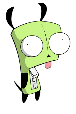 How to Draw Gir from Invader Zim | FeltMagnet