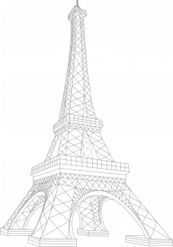 Eiffel Tower Drawing Easy at GetDrawings.com | Free for personal use ...