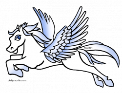 Phillip Martin clip art of Pegasus. | Phillip and Gary Martin TPT ...