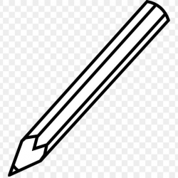 Colored Pencil Black And White Drawing Clip Art – Sharpener ...