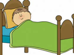 Dreaming Clipart Childrens Bed - Sleeping In Bed Clipart ...