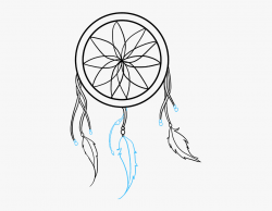 How To Draw Dream Catcher - Simple Dream Catcher Clipart ...
